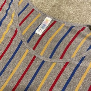 LuLaRoe Striped T-shirt